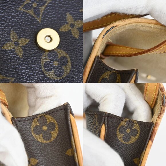 LOUIS VUITTON Pochette Twin PM 2Way Shoulder Clutch Bag Monogram M51854 33EF207 - Picture 10 of 16